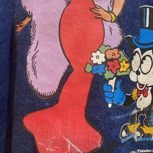 Vintage 1985 Betty Boop Denim Jacket Size Medium - Picture 9 of 12